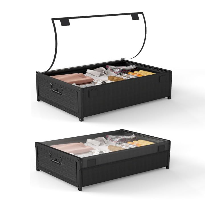 DreamHaven Unterbett-Aufbewahrungsbox mit Rollen...