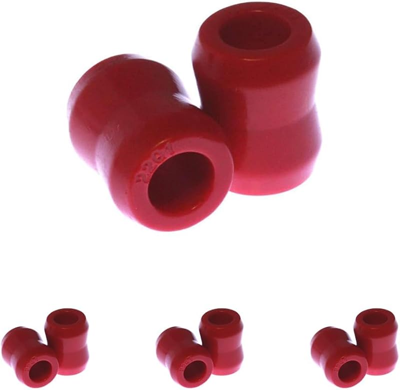 Bucha de olhal de amortecedor tipo ampulheta Energy Suspension 9.8107R 5/8" – Pacote com 4 unidades