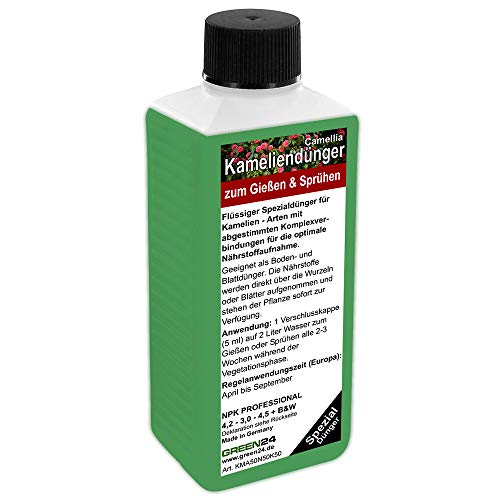 GREEN24 Kamelien-Dünger Flüssigdünger HIGHTECH für Camellia...