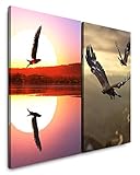 EXCELLENTE IMPRESSION : Profitez d'une qualité d'image exceptionnelle avec nos images de décoration murale. Nos toiles impressionnent par leur qualité d'impression supérieure et leurs couleurs vives parfaitement appliquées jusqu'au bord de la toile.