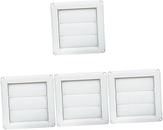 Abaodam 4 Unidades De Registros De Ventilação Tampas De Duto De Ar Tampa Da Grade De Ventilação Tampa De Registro De Teto Secador Capa De Ventilação Tampa De Ventilação Tampa De Registro