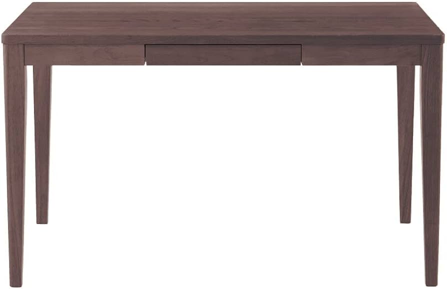 Amazon｜[ベルメゾン] ダイニングテーブル 引出し付き テーブル ダーク