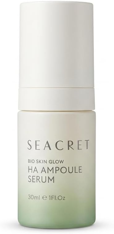 Minerals Bio Skin Glow Face Serum, Hyaluronic Acid Serum for Face, Ampoule, 1 Fl Oz / 30 ml