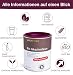 Sanatura Akazienfaser Pulver Bio – 300 g – wertvoller Ballaststofflieferant aus Akazienfasern - lösliche Ballaststoffe - vegan, glutenfrei und fructosefrei – gut verträglich