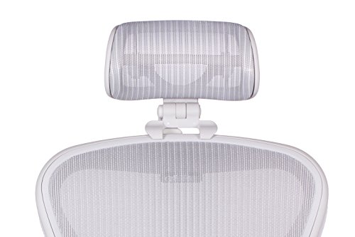 The Original Headrest for The Herman Miller Aeron Chair by Engineered Now | Headrest ONLY - Chair Not Included (H3 for Remastered, Mineral)