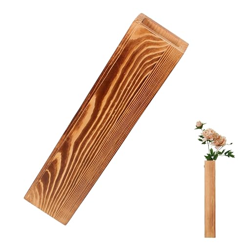 florero Colgante Jardin Vertical jardín Vertical Decoración de Pared con Plantas florero rústico horta Vertical florero de Interior Maceta de Pared florero pequeño de Madera