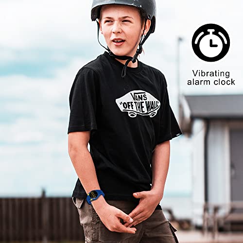 Image of Kids Watches for Girls Boys Digital Sport Watch with Step Counter Pedometer Vibration Alarm Clock, No App Waterproof Fitness Tracker Kids Watch Boys Girls Teens Students Ages 5-16