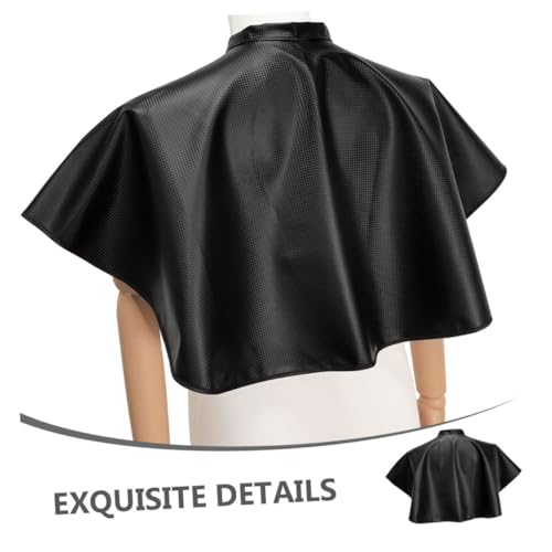 Capa para tintura de cabello 2 piezas negra impermeable miniatura 7