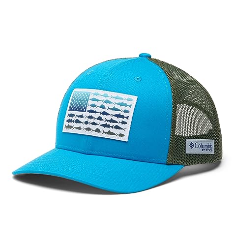 Image of Columbia Unisex Adult PFG Logo Mesh Ball Cap