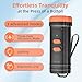 Nobineck Dog Bark Deterrent Device, 3X Stronger Ultrasonic Anti Barking Device with 23ft Range, Safe & Humane Behavior Corrector for Dogs (6 Mth-8 Yrs), Rechargeable for Indoor/Outdoor Use (Orange)