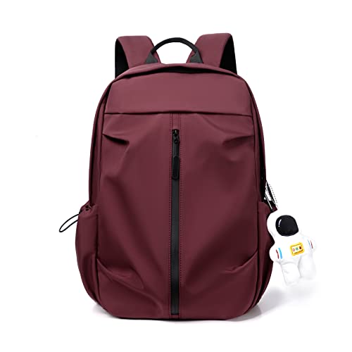 Zainetti Cartelle per la scuola Zaino Scuola Casual Uomo Donna Zainetto per Adolescenti Studenti Scuole Università Viaggiare Daypacks Impermeabile Poliestere Rosso