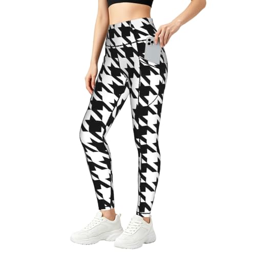 Pantalones de yoga de pata de gallo ideales para entrenar y tus caminatas urbanas