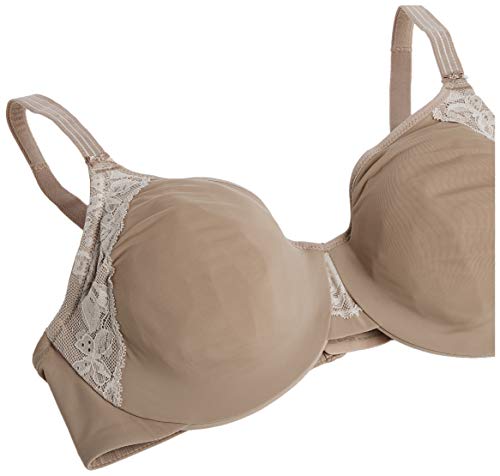 Olga Sutiã Minimizador Cloud 9 Plus Size Feminino, Amêndoa torrada, 42D