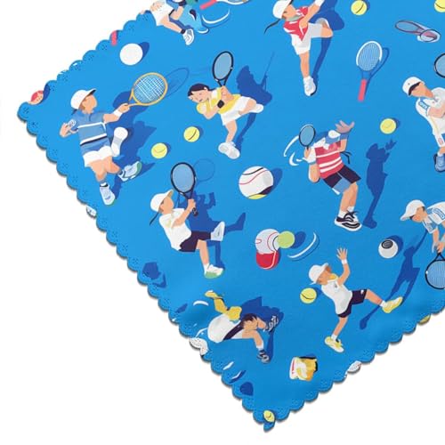 Sets de table tennis anti-rayure et chaleur pour protéger la table de repas - 5