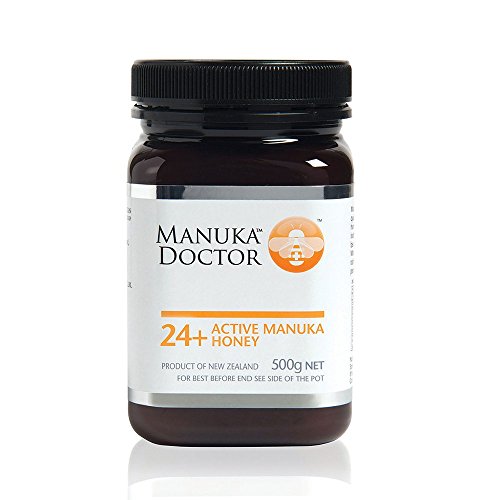Miel de Manuka 24+ Total Actif Manuka Docteur pot de 500g pour le bien-être au quotidien