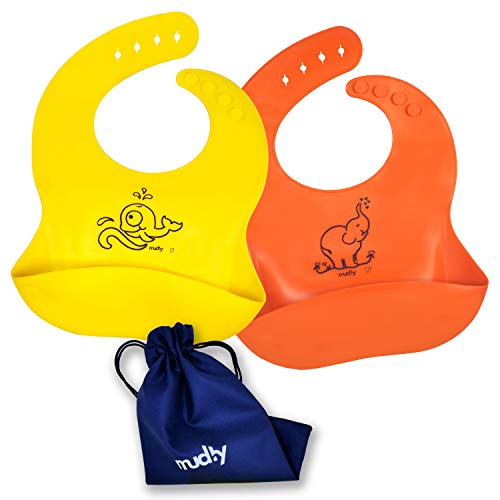 Bavaglini Per Neonati Bavaglino Neonato Sunveno - Impermeabile E Riutilizzabile - Morbido E Sicuro Bavaglino Riutilizzabile Sunveno