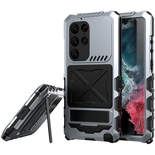 Coque antichoc Samsung S24 Ultra intégrale métallique anti-poussière