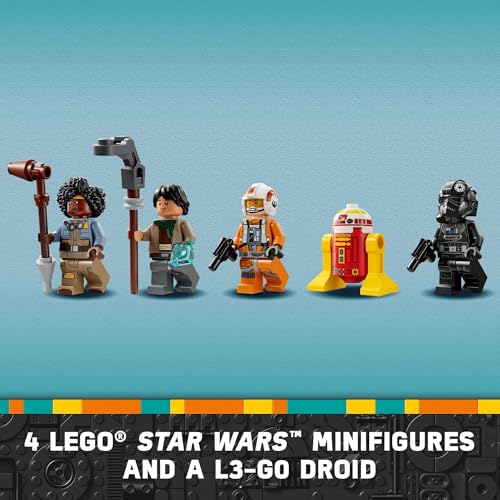 LEGO Star Wars Mistura de TIE Fighter e X-Wing 75393