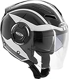 rocc 170 jethelm ABS, Rocc 282 Jethelm L Schwarz/Weiß