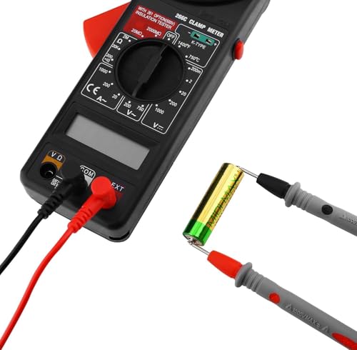 Image of 1000V 20A Multimeter Test Leads, 4PCS Multimeter Probes Banana Plug, Digital Multi Meter Clamp Tester Probe Volt Meter Leads for Multimeter Electronic Test Leads Multimeter Accessories