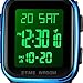 reloj digital cuadrado: correa ajustable Imagen de reloj digital cuadrado: correa ajustable