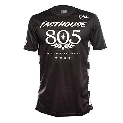 FASTHOUSE クラシック 半袖 805 ジャージ - メンズ ブラック M（Amazon）