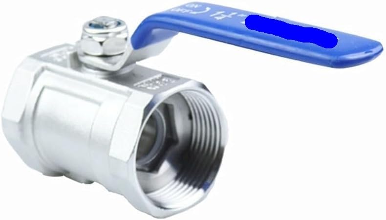 Válvula de bola de acero inoxidable 304 de paso total roscada de un cuarto a dos pulgadas 5