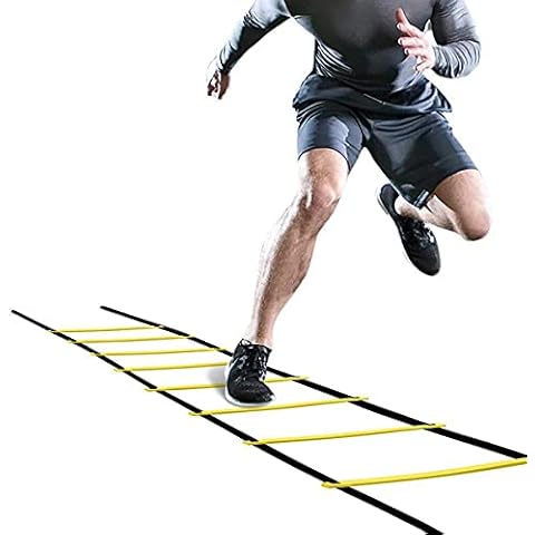 SANON Adjustable Agility Ladder for Speed Training Cover