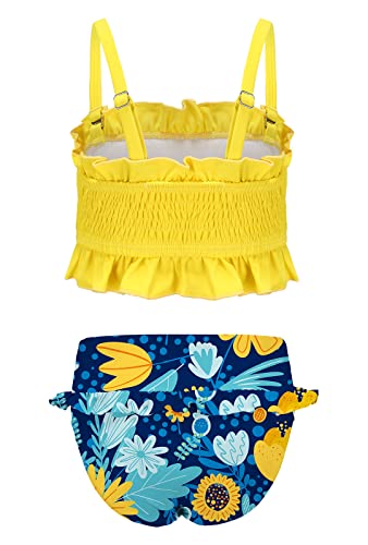 Image of Moon Tree Girls Two Piece Bikini Swimsuits Bathing Suit Athletic Swim Suit