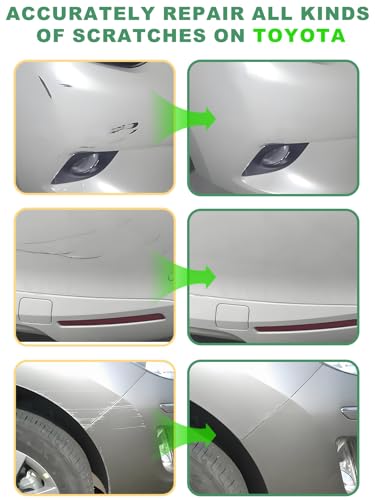 Image of Super White /Ice Cap(040) Touch Up Paint Pen for Toyota,Car Paint Scratch Repair Pen Quick and Easy Fix Auto Paint Scratch