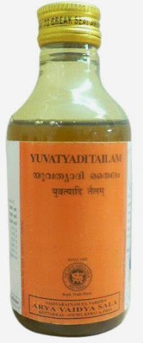 Yuvatyadi Tailam 200ml Arya Vaidya Sala Kottakal huile de massage