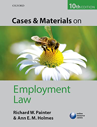 Cases And Materials On Employment Law