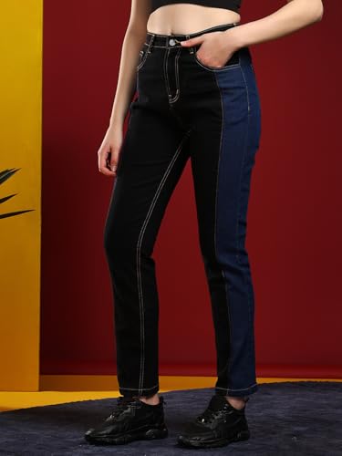 Image of KOTTY Womens Denim Jeans | Everyday Styling | Soft and Comfortable Fabric
