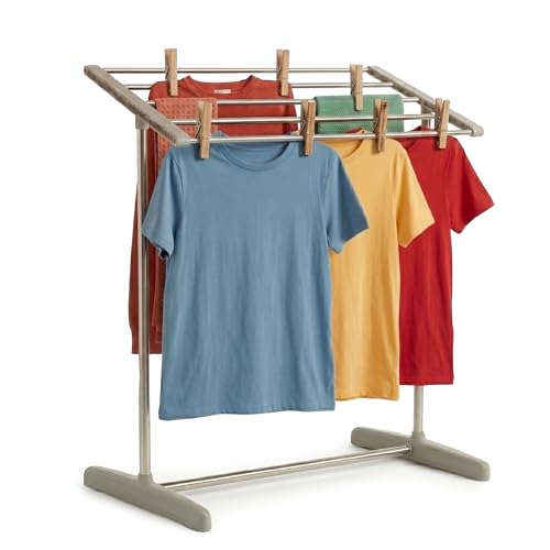 Recopilación de Secadoras de ropa Basecamp los mejores 10. 42 Archy Tendedero para Ropa Secador Portatil Acero Reforzado y Colgador para Secar en Exteriores e Interiores Perchero Organizador De Ropa Resistente Secador Portatil Organizador de...