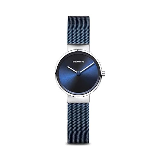 BERING Reloj Analógico Classic Collection para Mujer de Cuarzo con Correa en Acero Inoxidable & Cristal de Zafiro 14526-307