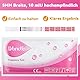 Wondfo Schwangerschaftstest 20x Frühschwangerschaftstest 10mIU/ml Ultra Frühtest Schwangerschaft Pregnancy Test