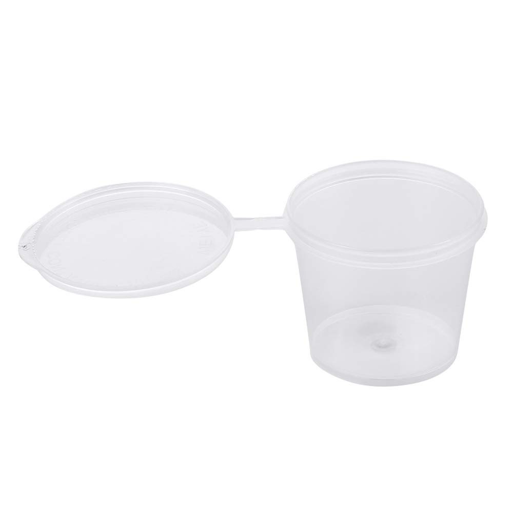 Brightalk [1 oz. - 100 Sets] Disposable Plastic Portion Cups
