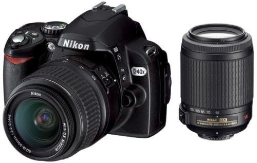 【整備済み品】Nikon デジタル一眼レフカメラ D40X ダブルズームキット D40XWZ