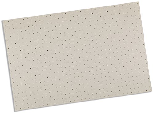 Image of Rolyan PolyformThermoplastic Splinting Material, 1% Perforated, Custom Rigid Splint Fabrication for Elbow, Functional Positioning, Latex Free, 1 /8 inch x 24 inch x 36 inch, Single Sheet, White