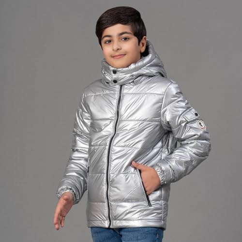 Image of Red Tape Nylon & Net Unisex Kid'S Standard Length Jacket