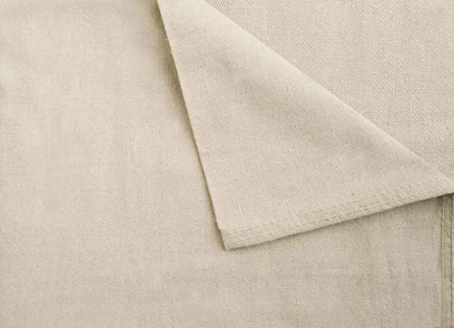 Zuperia Canvas Drop Cloth (Size 9 X 12 Feet) Pack Of 2 - Pure Cotton Drop Cloth – Painters Drop Cloth For Furniture & Floor Protection, 8 Oz #TOP5