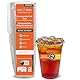 ECO SOUL Kompostierbare Partybecher, kalte Flüssigkeit, 340 ml, 100 Stück