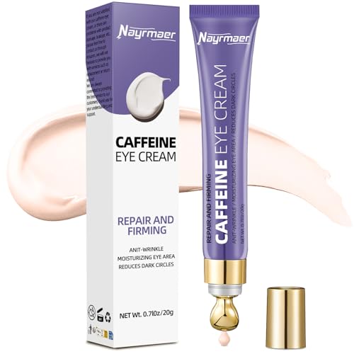 Nayrmaer Crema Para Ojos de Cafeína 20g, Reduce las Ojeras y la