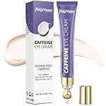 Nayrmaer Caffeine Eye Cream 20g, Improves Dark Circles, Puffiness & Fine Lines, Anti-Aging & Firming, Suitable for All Skin Types, with Niacinamide and Hyaluronic Acid (Pink)