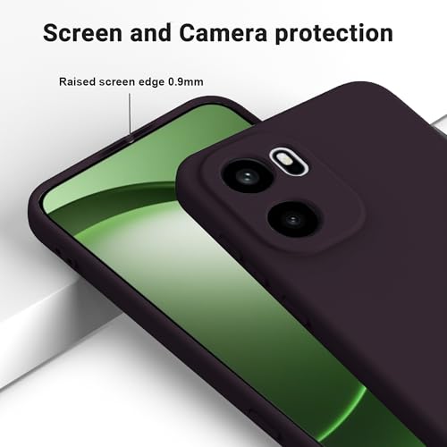Image of FIRST MART Matte Silicone Back Cover for OnePlus 15R - Purple