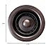 Premier Copper Products D-133ORB 2-Inch Bar Basket Strainer Drain, Oil Rubbed Bronze