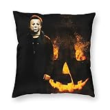 Halloween Decorations Michael-Myers Pillow Case Horror Movie Throw Pillow Covers Home Decor Cushion