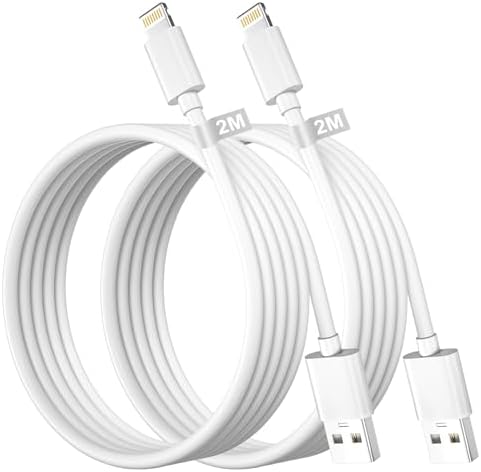 Câble USB C vers Lightning 3M, Lot de 2 Câbles de Chargeur iPhone Compatible avec Apple 14/14 Pro/14 Pro Max/13/13 Mini/12/12 Pro Max/11 - Charge Rapide