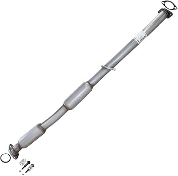Northeastern Exhaust | Stainless Steel Resonator Pipe Compatible for Subaru Forester 2002-2005 | Subaru Impreza 2002-2005 2.5L | Free Gaskets and Spring Bolt Kit Included