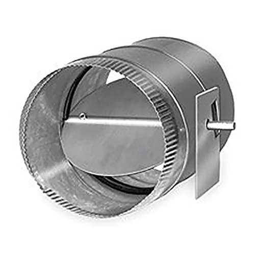 Honeywell D690A1028 Single Blade Round Damper, Used with All Low Torque Direct Coupled Actuators, 10"